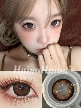 【大直径】PINKG-水晶棕-14.5mm【半年抛 0-800度 无525/575】