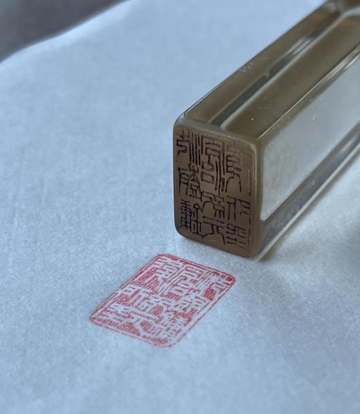 水晶高长方文人闲章，顺丰包邮 商品图13