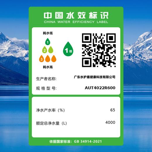 飞利浦(PHILIPS) 家用厨下净水器RO高强度净化600G通量AUT4022R600 商品图1
