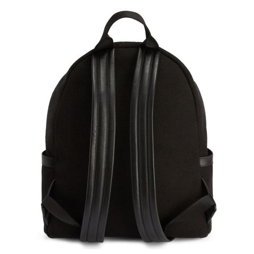 Giuseppe Zanotti 男士金属签名徽标双肩包 黑色 EBU4004001 商品图2