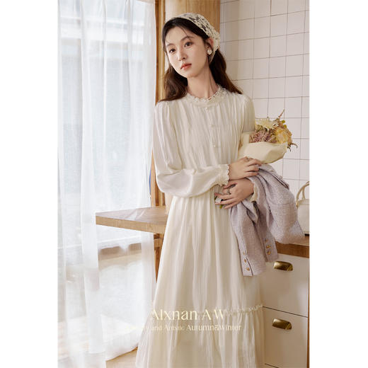 鹿向南「烂漫诗集」法式气质连衣裙搭配小香风气质短外套 商品图0