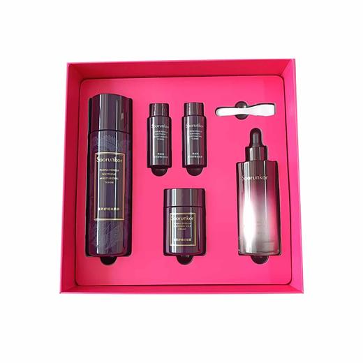 秀丽韩紫苏舒润悦己礼盒  油肤液230ml+轻凝霜50g+原生液100ml+油肤液30ml*2支 商品图0