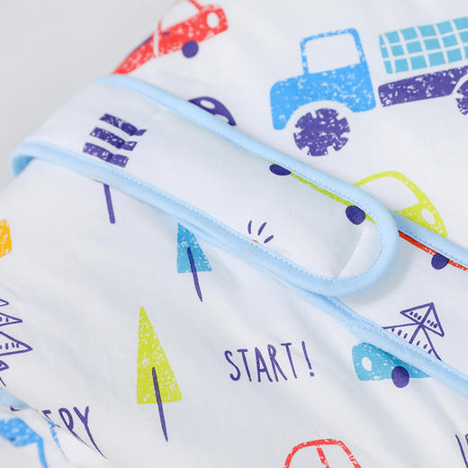 贝彤针织棉双胆抱被粉色/蓝色100*100cm 商品图9