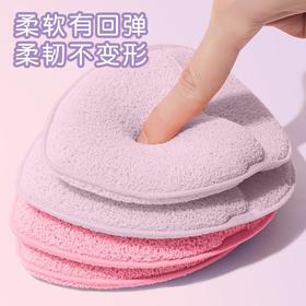 【买二送一！洗脸卸妆海绵扑】100分手套式洗脸粉扑搓脸巾扑，植物纤维亲肤不刺激一擦即净，魔芋扑洗脸神器擦脸海绵粉扑气垫QQ