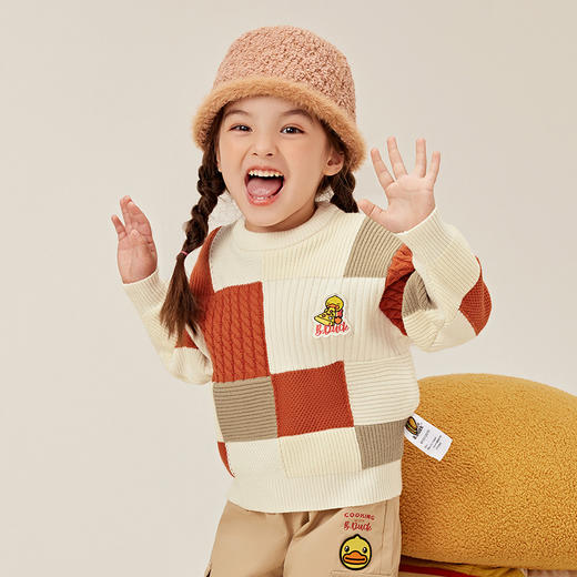 B.Duck小黄鸭童装春秋针织衫90-130 BF3512079 商品图5