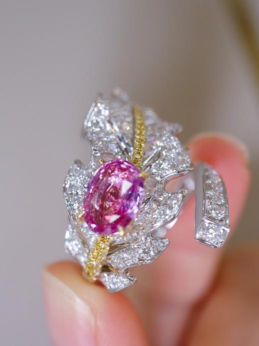 1.53ct 7.78g 帕帕拉恰戒指 商品图2