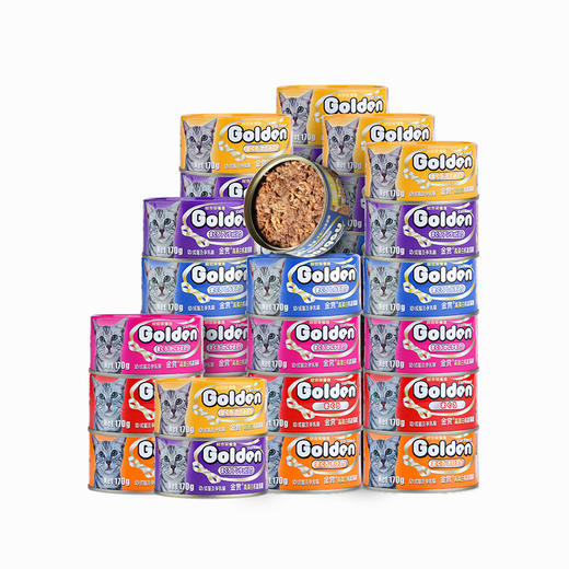 日本金赏 红肉猫罐头 170g/罐 罐大量足新鲜红肉 商品图4