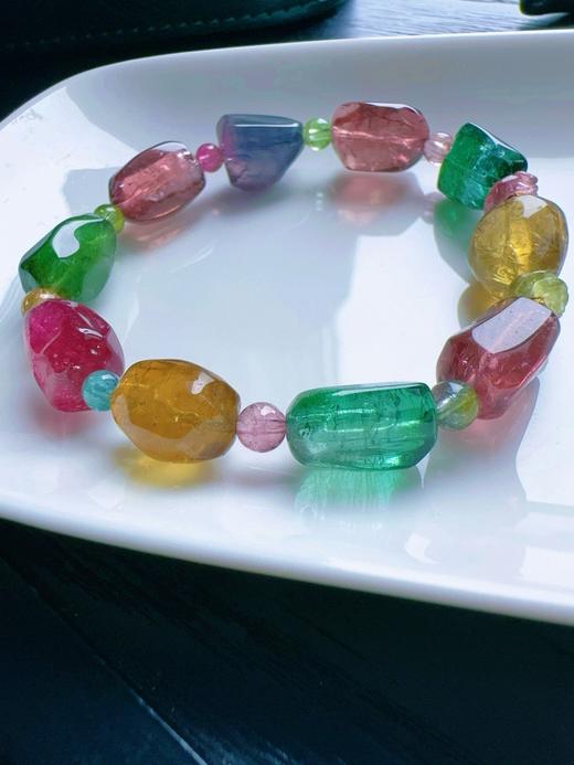 23.81g 原石碧玺手链 商品图7