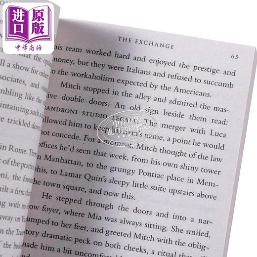 【中商原版】交换 The Exchange 英文原版 John Grisham 现代小说 国际流行小说 推理与惊悚小说 商品图3