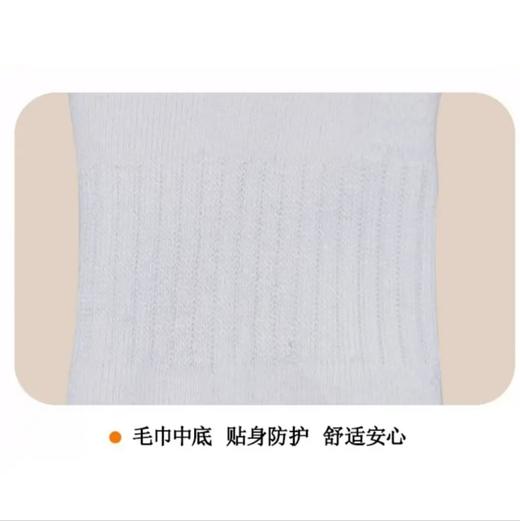 夏季款透气袜子白色薄款吸汗低帮纯棉网眼纯色短款乒乓球袜 商品图4