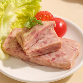 大块肉粒看得见 百搭美味 | 猪掌门午餐肉 早餐三明治即食火锅火腿罐头/小袋即食 40g*8片*2盒