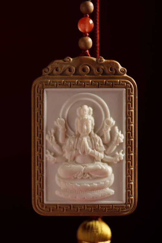 【青山特惠】老山檀·鹿角【八大守护神】本命佛挂件 吊坠 s33 商品图4