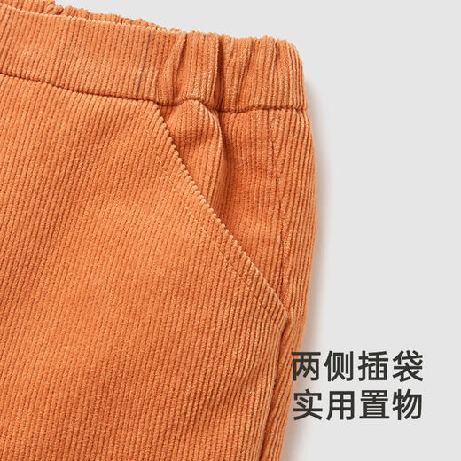 【商场同款】英氏儿童裤子春秋季女童灯芯绒裤子休闲长裤 商品图3