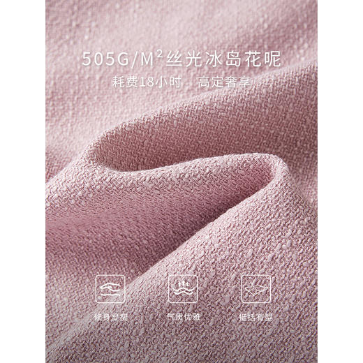 【年货节】熙世界法式箱型小香风短外套2025秋装新款时尚名媛气质花呢上衣 商品图4