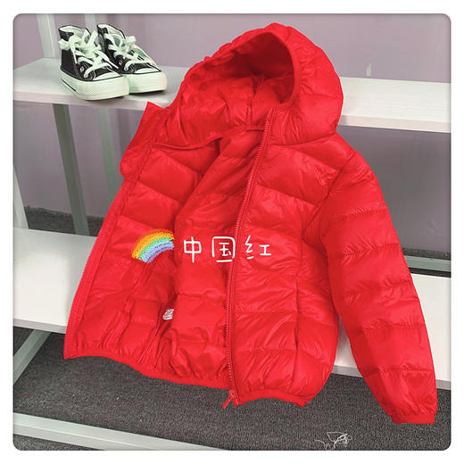 【“羽”众不同的温暖~】小沐童儿童轻薄羽绒服 男女童宝宝 秋冬新款 婴儿亲子外套短款 保暖中大童装外套-QQ 商品图6