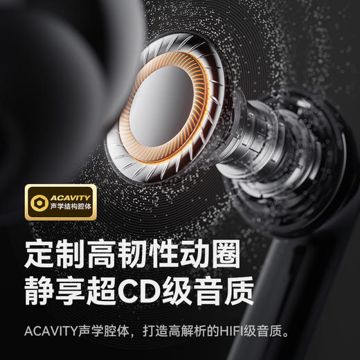 【品牌优选】SANAG蓝牙耳机T51半入耳式无线高端适用苹果华为降噪重低音超长续航高音质跑步白色 商品图3