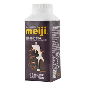 明治黑巧克力牛奶饮品300ml/瓶