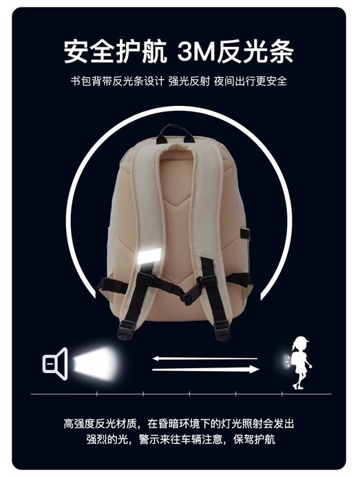 开学装备-eland kids衣恋童装书包小学生男女童4-6年级防泼水大容量书包 商品图1