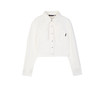 NEELLY纳俪商场同款秋季新款白色简约牛仔短外套女正肩显瘦上衣N24081C01085 商品缩略图3