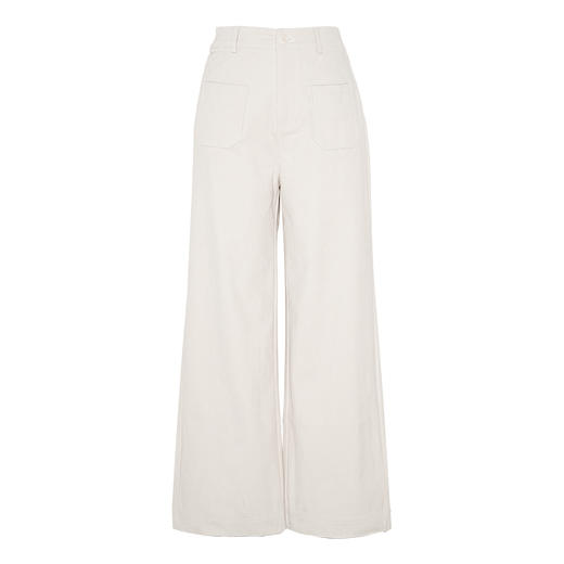 【周四精选福利】HeyDress复古灯芯绒休闲裤高腰宽松直筒裤双前兜设计感裤子 商品图4