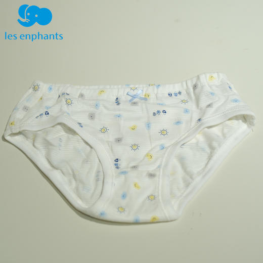 丽婴房-内衣类（夏）D0內裤女童三角短裤海蓝\宝蓝 商品图0