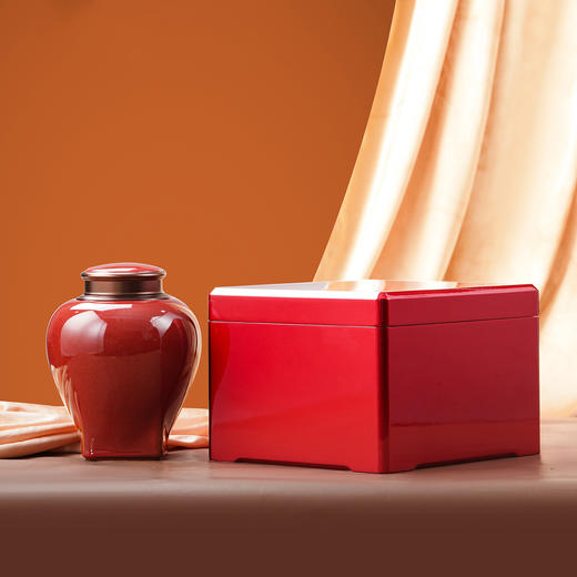 见喜【红.实木烤漆 .螺丝口大单瓷】135元1套.整箱12套 商品图4