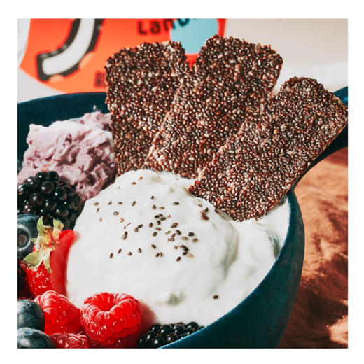 奇亚籽种子能量脆片 3盒 进口白奇亚籽（含量超过26%）；高蛋白、高膳食纤维 有乐岛 商品图10