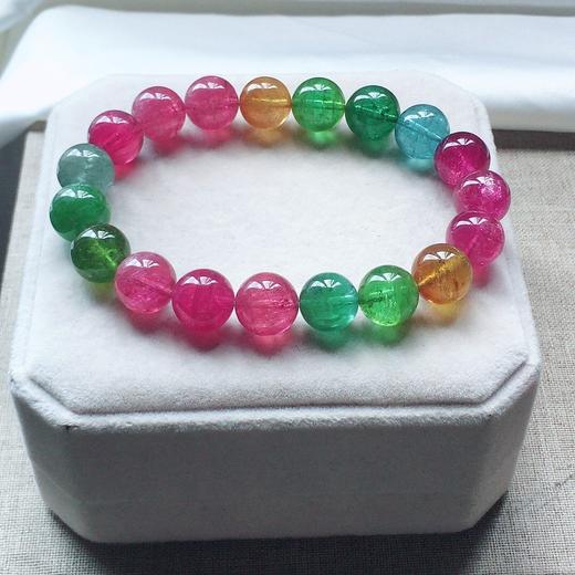 36.7g 10.8mm  碧玺手链 商品图2