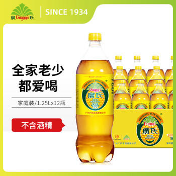 广氏菠萝啤饮料整箱装 1.25Lx12瓶 商品图2