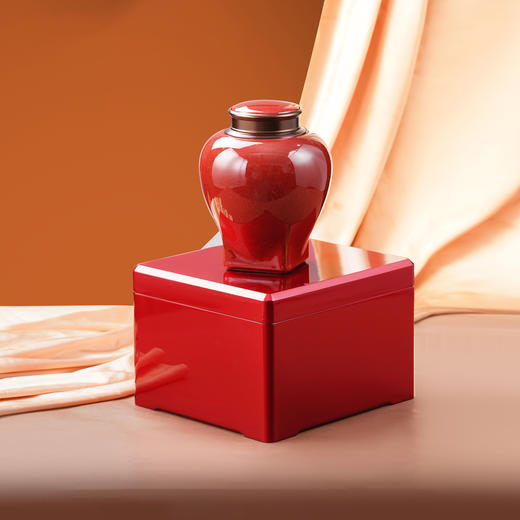 见喜【红.实木烤漆 .螺丝口大单瓷】135元1套.整箱12套 商品图3