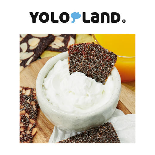 奇亚籽种子能量脆片 3盒 进口白奇亚籽（含量超过26%）；高蛋白、高膳食纤维 有乐岛 商品图8