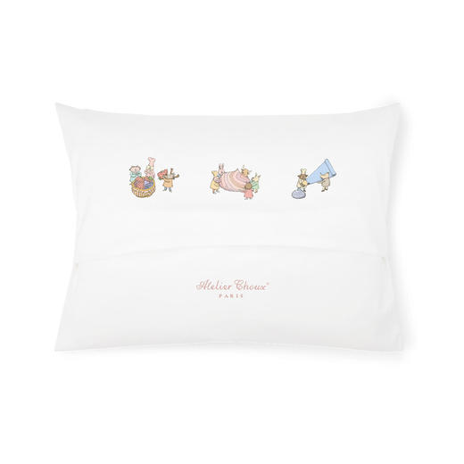 新品 法国Atelier Choux抱枕缎面材质 高端婴童棉枕头宝宝柔软抱枕枕头 商品图5