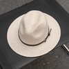 疯帽子 时尚休闲礼帽夏季情侣款男女经典款草帽子 出游逛街CL124 商品缩略图1