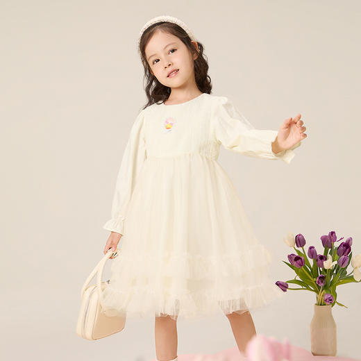 B.Duck小黄鸭童装春秋连衣裙105-150 FF3580050 商品图5