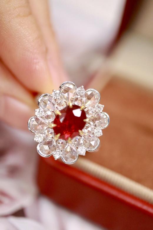 2.06ct 6.58g 红宝石戒指 商品图2