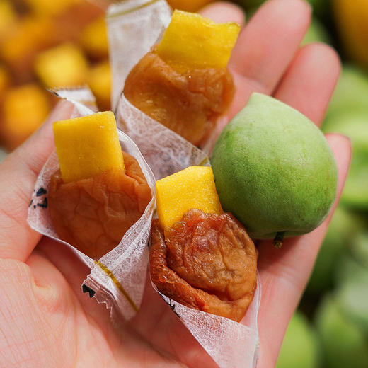 酸甜咸香 无核解腻 | 一方云拾梅有菠萝/梅有芒果/青梅夹厚切凤梨干 果干蜜饯果脯零食 80g*2袋/3袋/4袋 商品图7
