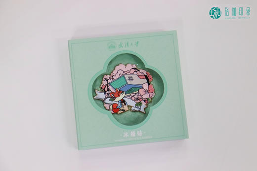 武大樱漫小狐狸冰箱贴 商品图13