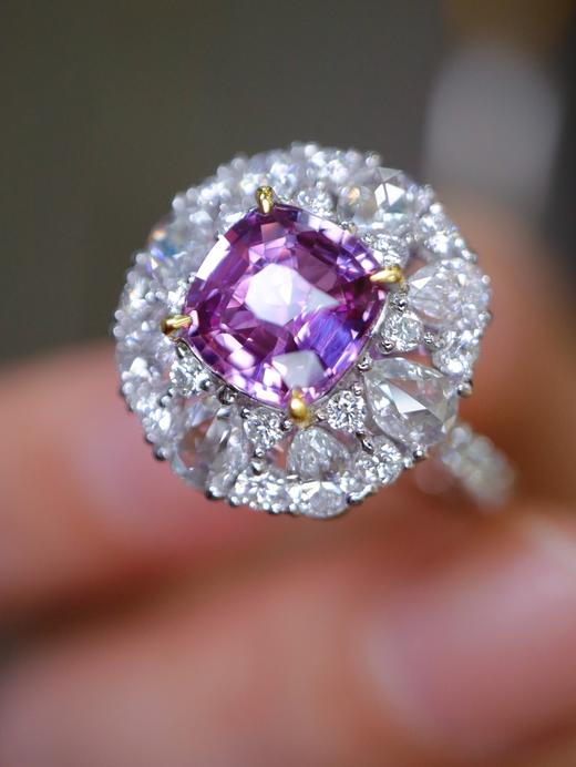 1.62ct 5.33g 帕帕拉恰戒指 商品图3