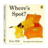 spot 小波系列英文原版 Where's Spot小玻在哪里 低幼幼儿启蒙 儿童纸板翻翻书 Eric Hill 躲猫猫亲子互动早教游戏书 商品缩略图0