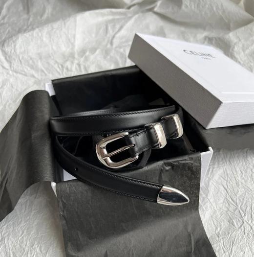 福利秒杀  ce福利腰带  Lisa同款  开边珠牛皮细腰带 商品图0