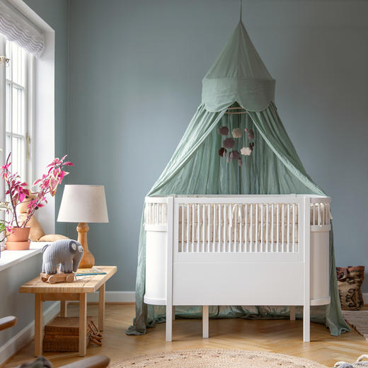 丹麦 Sebra 床幔纯棉材质安全遮光童话氛围婴儿床配件 商品图14