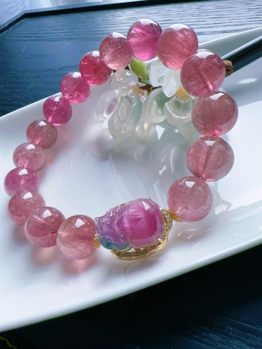 44.54g 11.6mm 碧玺手链 商品图4