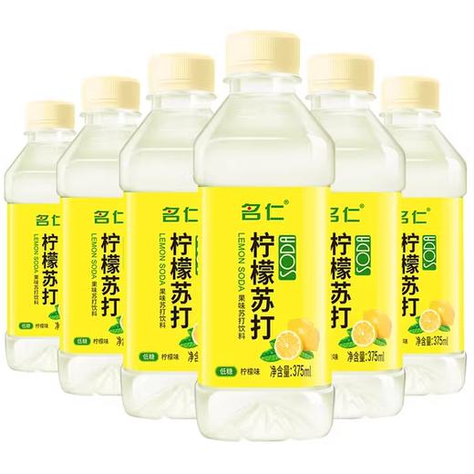 名仁苏打水375毫升*6瓶 商品图0