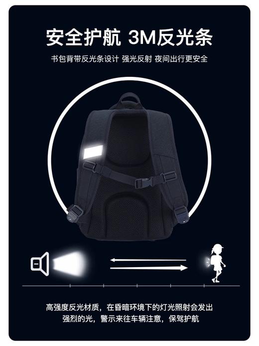 开学装备elandkids衣恋童装书包小学生男女童1-3年级复古学院风双肩包书包 商品图2