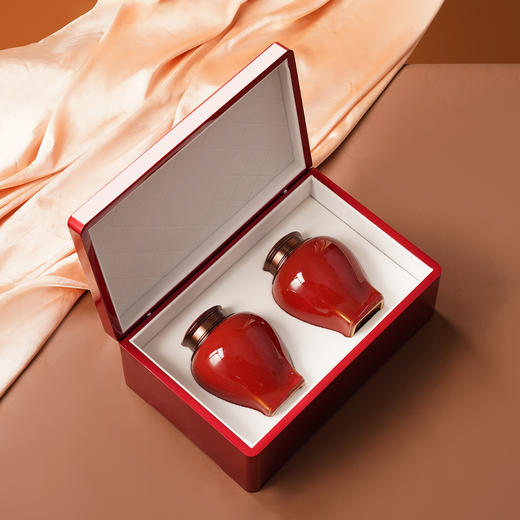 见喜【红.实木烤漆 .小双瓷螺丝口】135元1套.整箱12套 商品图5