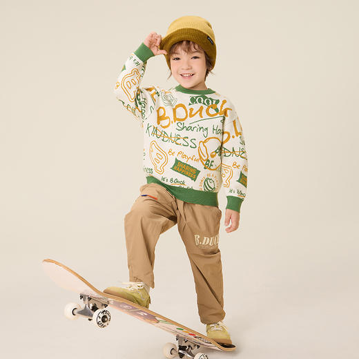 B.Duck小黄鸭童装春秋针织衫105-150 BF3512023 商品图5