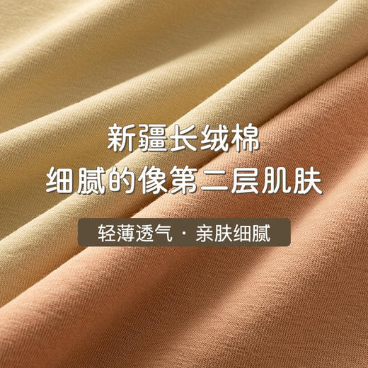 【新疆长绒棉 触感细腻】5A抗菌纯棉内裤女士 中腰透气全棉裆 亲肤长绒棉日系少女无痕三角裤 商品图3