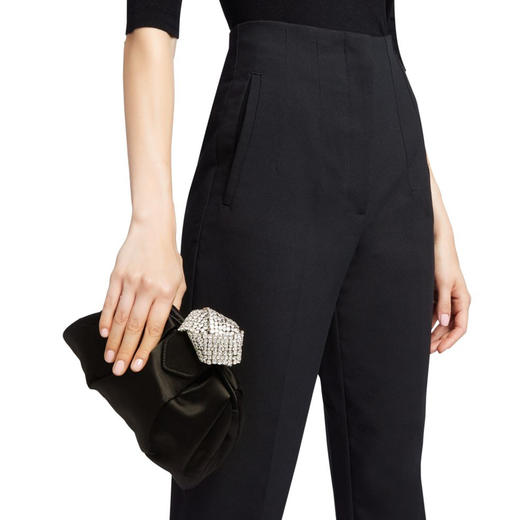 Giuseppe Zanotti 女士镶钻手包 黑色 EB30017001 商品图3