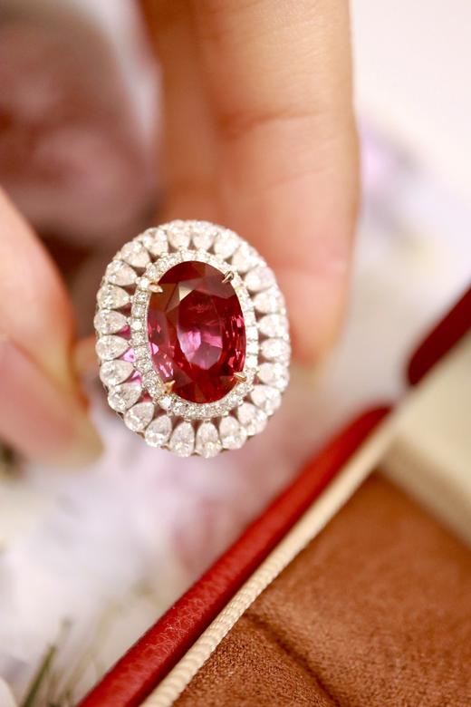 4.08ct 红宝石戒指吊坠 商品图2