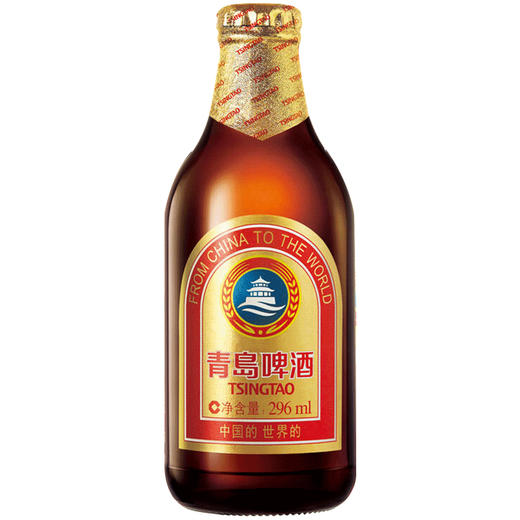 青岛啤酒11度棕金瓶装296ml（6901035601153） 商品图0